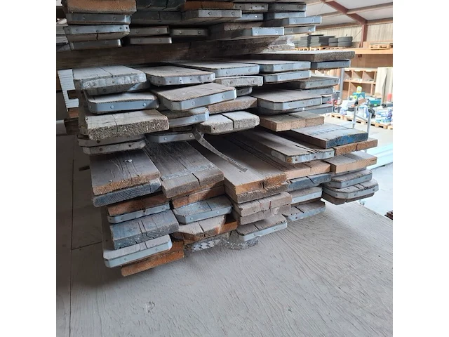 Partij steigerplanken | diverse lengtes - afbeelding 4 van  6