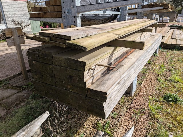 Partij steigerplanken - afbeelding 3 van  6