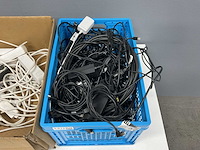 Partij stekkerdozen en bekabeling - afbeelding 2 van  2