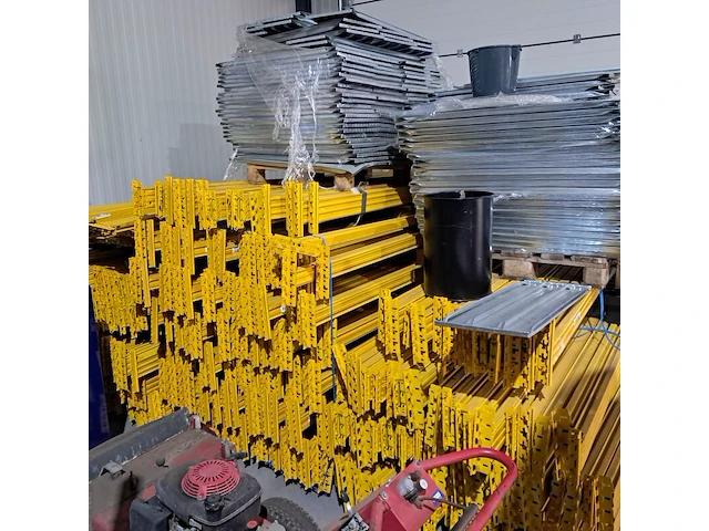 Partij stellingmateriaal, metalsistem, superbuild 110, (exacte aantallen in bijzonderheden) - afbeelding 2 van  9