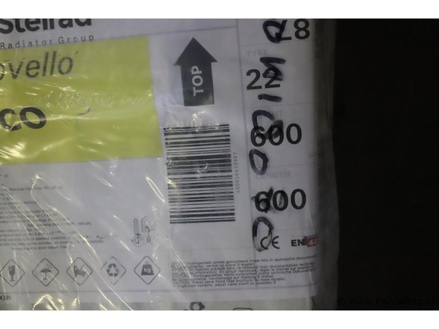 Partij stelrad/brugman radiatoren - partij | nieuw in verpakking - afbeelding 9 van  11