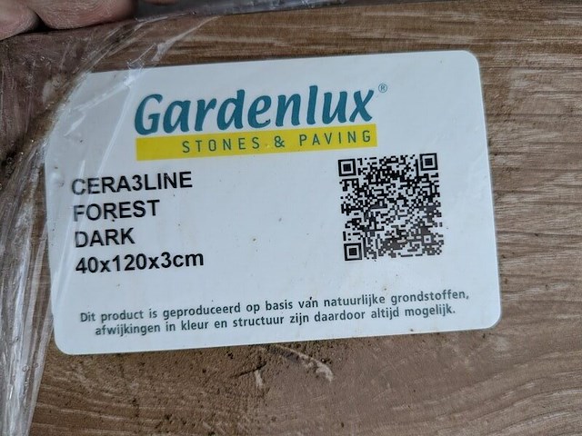 Partij stenen en tegels o.a. gardenlux - afbeelding 24 van  32