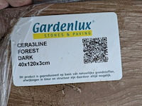 Partij stenen en tegels o.a. gardenlux - afbeelding 24 van  32