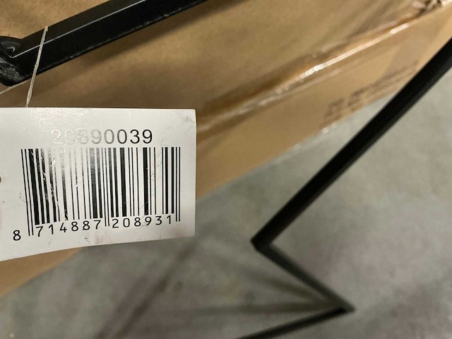 Partij ster metaal d75cm zwart (72x) - afbeelding 2 van  4