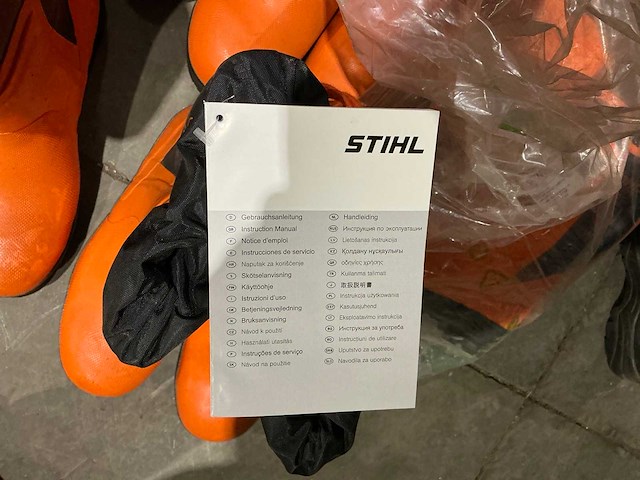 Partij stihl werklaarzen - afbeelding 1 van  1