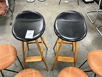 Partij stoel en kruk - afbeelding 3 van  3