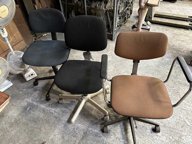 Partij stoelen en ventilatoren - afbeelding 4 van  5