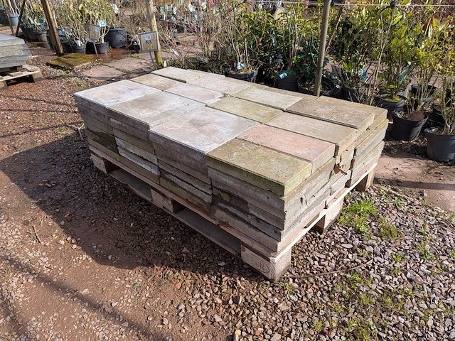 Partij stoep-/tuintegels - afbeelding 4 van  9