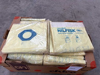 Partij stofzuigerzakken nilfisk - afbeelding 1 van  6