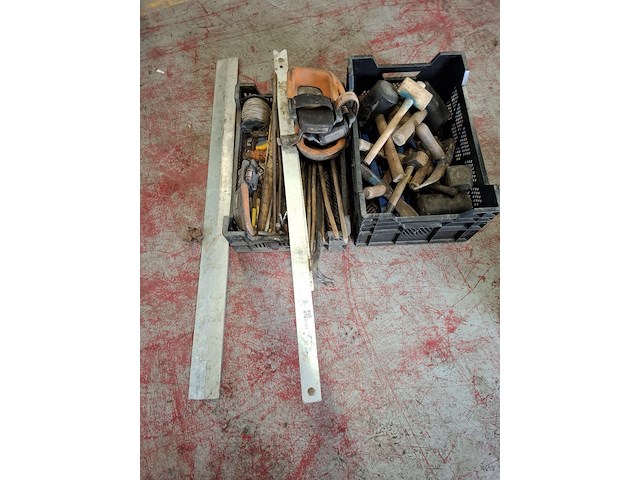Partij straatmaker gereedschap - afbeelding 1 van  7