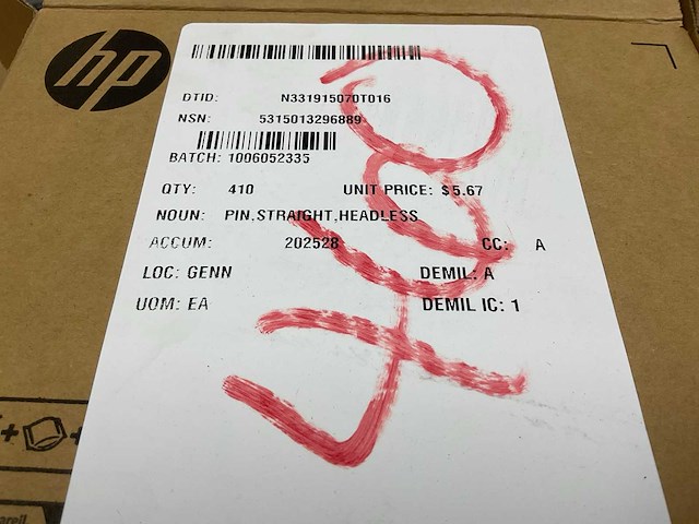 Partij straight headles pins - afbeelding 3 van  3