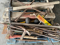 Partij stratenmakersgereedschap - afbeelding 2 van  3