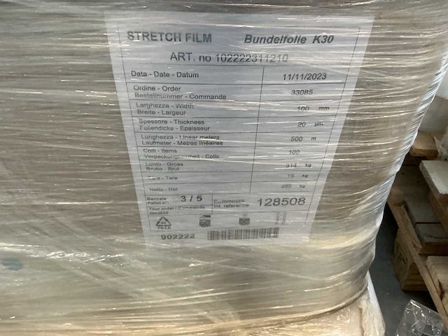 Partij stretchfolie100 mm - afbeelding 3 van  3