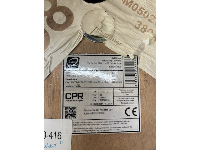 Partij (stroom)kabels w.o. nexans, qubix - afbeelding 8 van  8