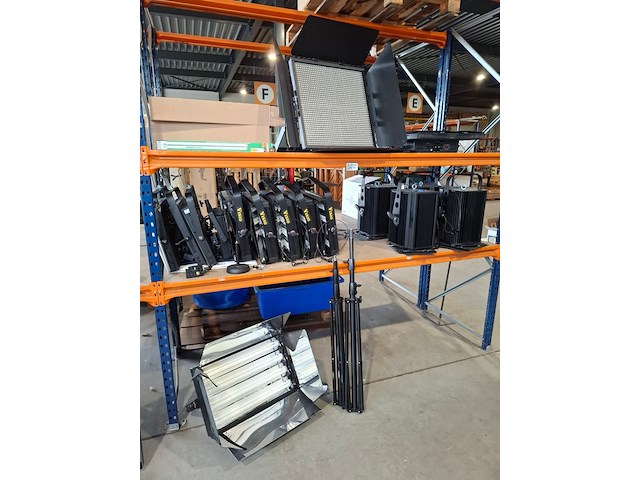 Partij studioverlichting, visio, elation, brightcast, ledgo - afbeelding 1 van  13