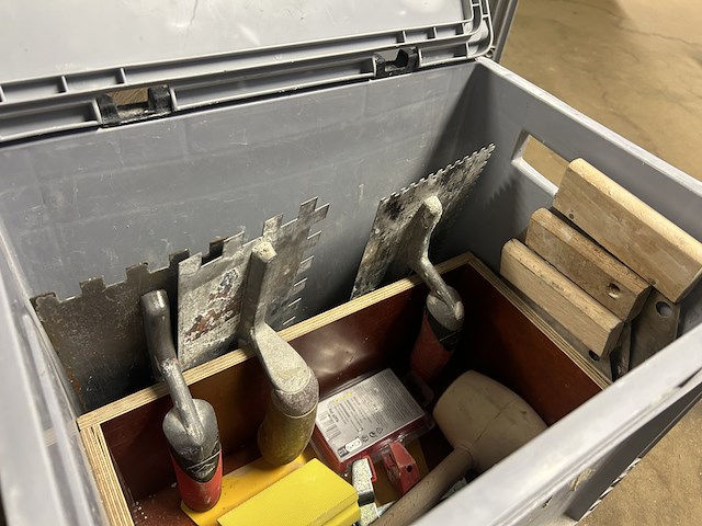 Partij stukadoorsgereedschap - afbeelding 5 van  8