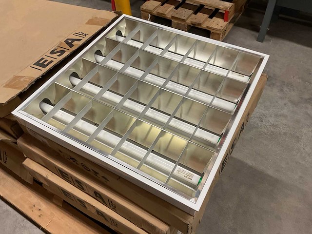 Partij systeemplafond inbouwarmaturen, 12 stuks - afbeelding 2 van  5