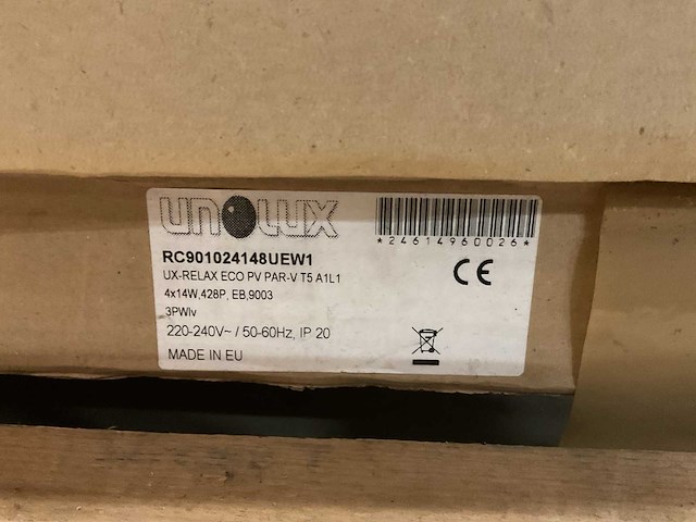 Partij systeemplafond inbouwarmaturen, 12 stuks - afbeelding 4 van  5