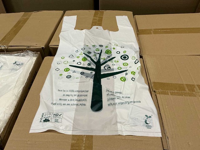 Partij t-shirt bags 300x200x600mm (30000x) - afbeelding 1 van  3