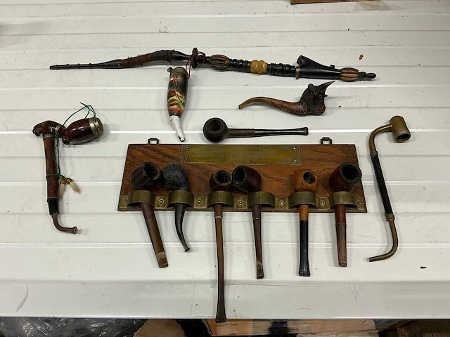 Partij tabakspijpen - afbeelding 1 van  10