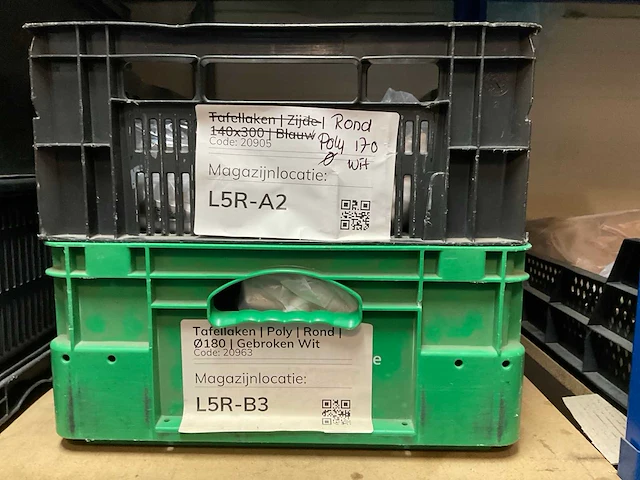 Partij tafellaken (ca. 25x) - afbeelding 4 van  8