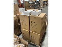 Partij tafellampen d18xh24,5cm (66x) - afbeelding 4 van  4