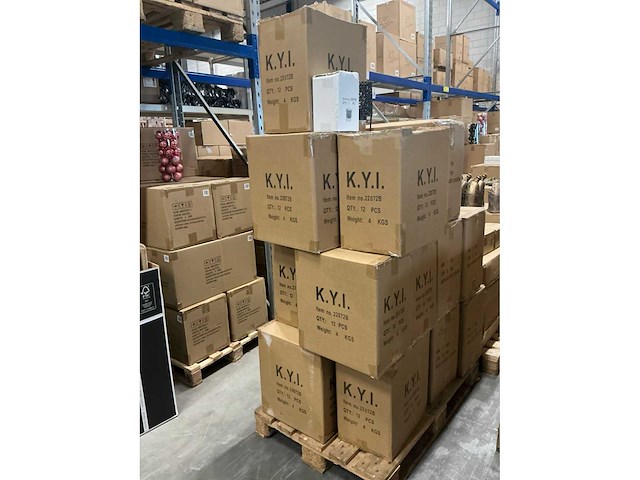 Partij tafellampen zwart h20cm (120x) - afbeelding 4 van  4