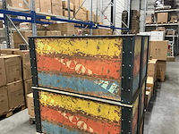Partij tafels route 66 100x50x50cm (6x)