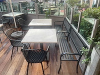 Partij tafels, stoelen en banken - afbeelding 2 van  5