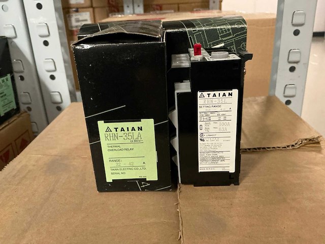 Partij taian thermal overload relay rhn-35la (63x) - afbeelding 1 van  2
