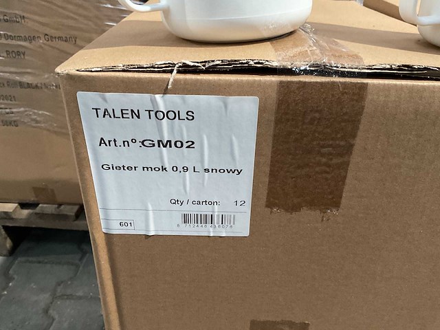 Partij talen tools - gieter - snowy - 0,9l (48x) - afbeelding 2 van  5