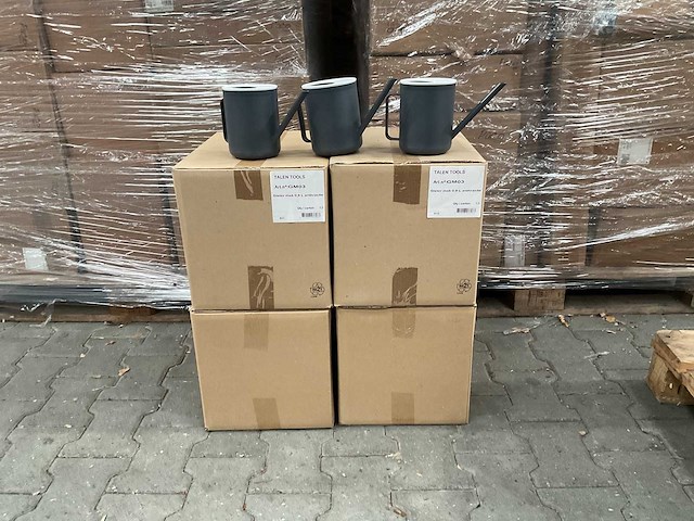 Partij talen tools gieter antraciet - 0.9 liter (48x) - afbeelding 2 van  5