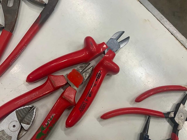 Partij tangen o,a knipex - afbeelding 10 van  10