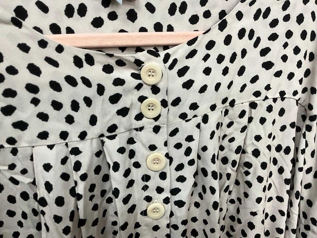 Partij tante betsy tunic dress julie spots cream - afbeelding 4 van  5
