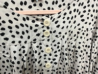 Partij tante betsy tunic dress julie spots cream - afbeelding 4 van  5