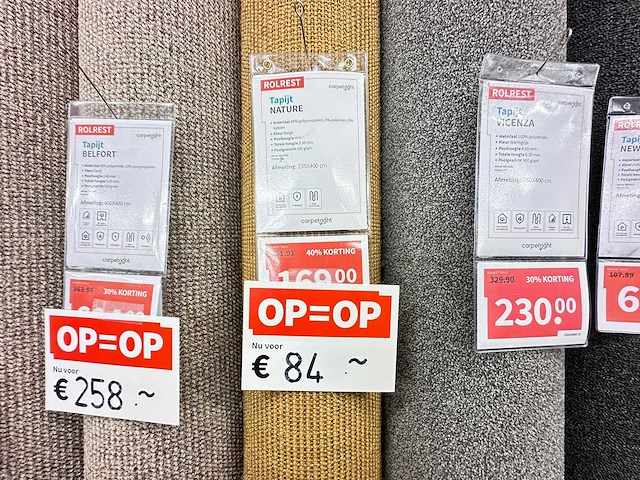 Partij tapijt restanten - afbeelding 5 van  8