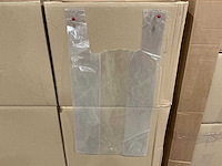 Partij tas ld transparant 50 my 30/10x60cm geblokt (35500x) - afbeelding 1 van  1