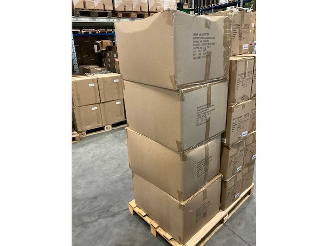 Partij tas pockito ribbel 33x11x11,5cm (760x) - afbeelding 6 van  7