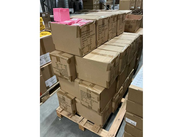 Partij tas quadro pink 10,5x10,5x10,5cm (6000x) - afbeelding 5 van  6