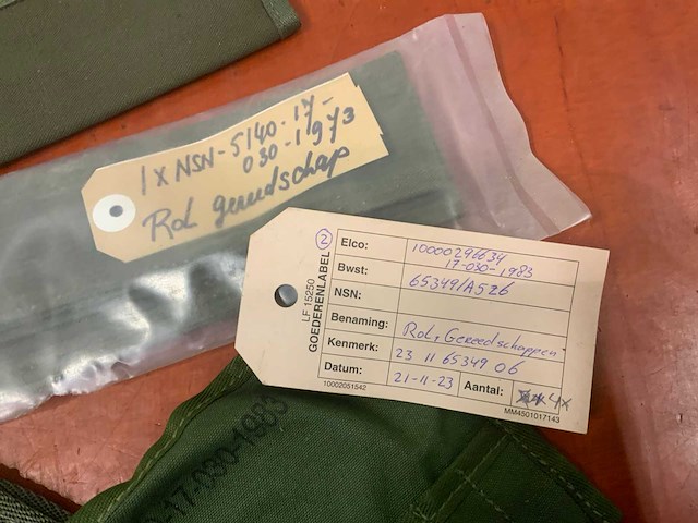 Partij tassen / gereedschap rollen - afbeelding 4 van  8