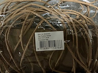 Partij tassen pockito ribbel 33x11x11.5cm (800x) - afbeelding 6 van  6