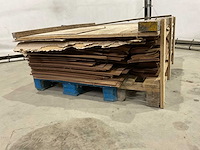 Partij teak fineer - afbeelding 3 van  5