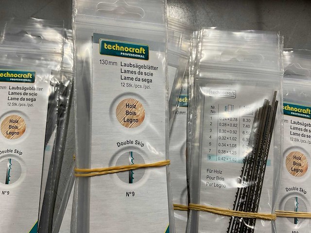 Partij technocraft fretzaagbladen - afbeelding 2 van  2