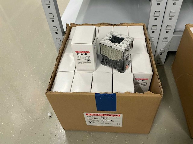 Partij teco ac magnetic contactor cu-16 (40x) - afbeelding 3 van  3