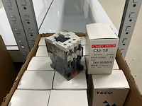 Partij teco ac magnetic contactors cu-18 (30x) - afbeelding 2 van  4