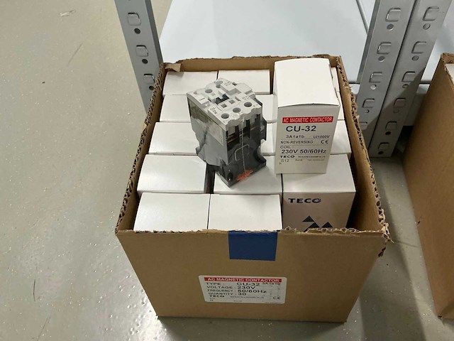 Partij teco ac magnetic contactors cu-32 (30x) - afbeelding 3 van  4