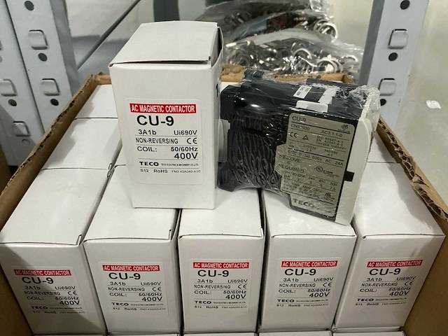 Partij teco ac magnetic contactors cu-9 (36x) - afbeelding 1 van  3