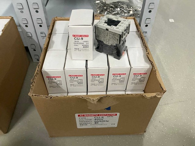 Partij teco ac magnetic contactors cu-9 (36x) - afbeelding 3 van  3