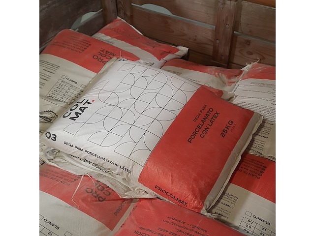 Partij tegellijm, procolmat - afbeelding 3 van  9