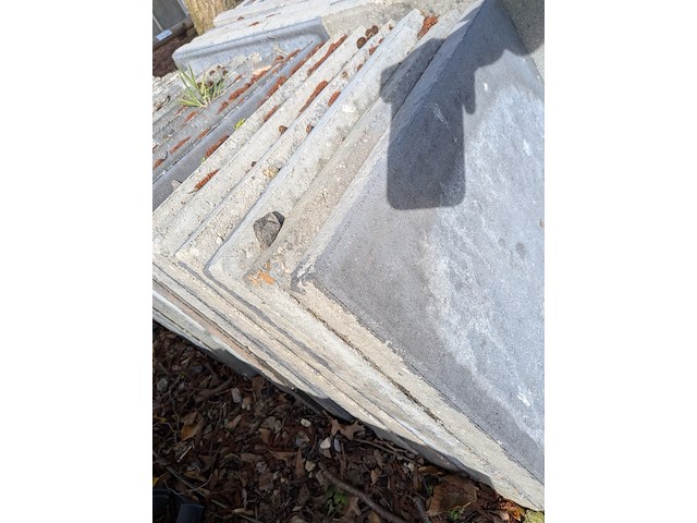 Partij tegels en pallisadebanden - afbeelding 6 van  10